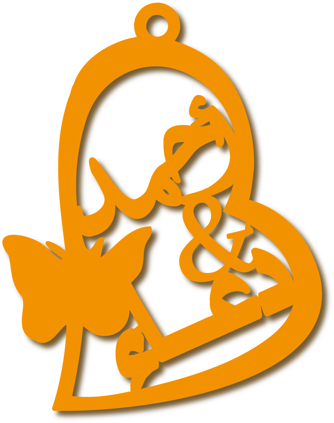 دعاء أحمد · تصميم خط عربي ومجوهرات ليزر · مسار مغلق للفايبر ليزر · Gold Name - اسمك ذهب