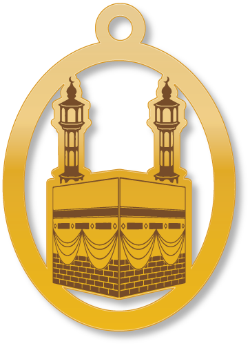 2636 · Arabic Calligraphy Laser Jewelry CAD · Closed Vector Path for Fiber Laser · Gold Name
