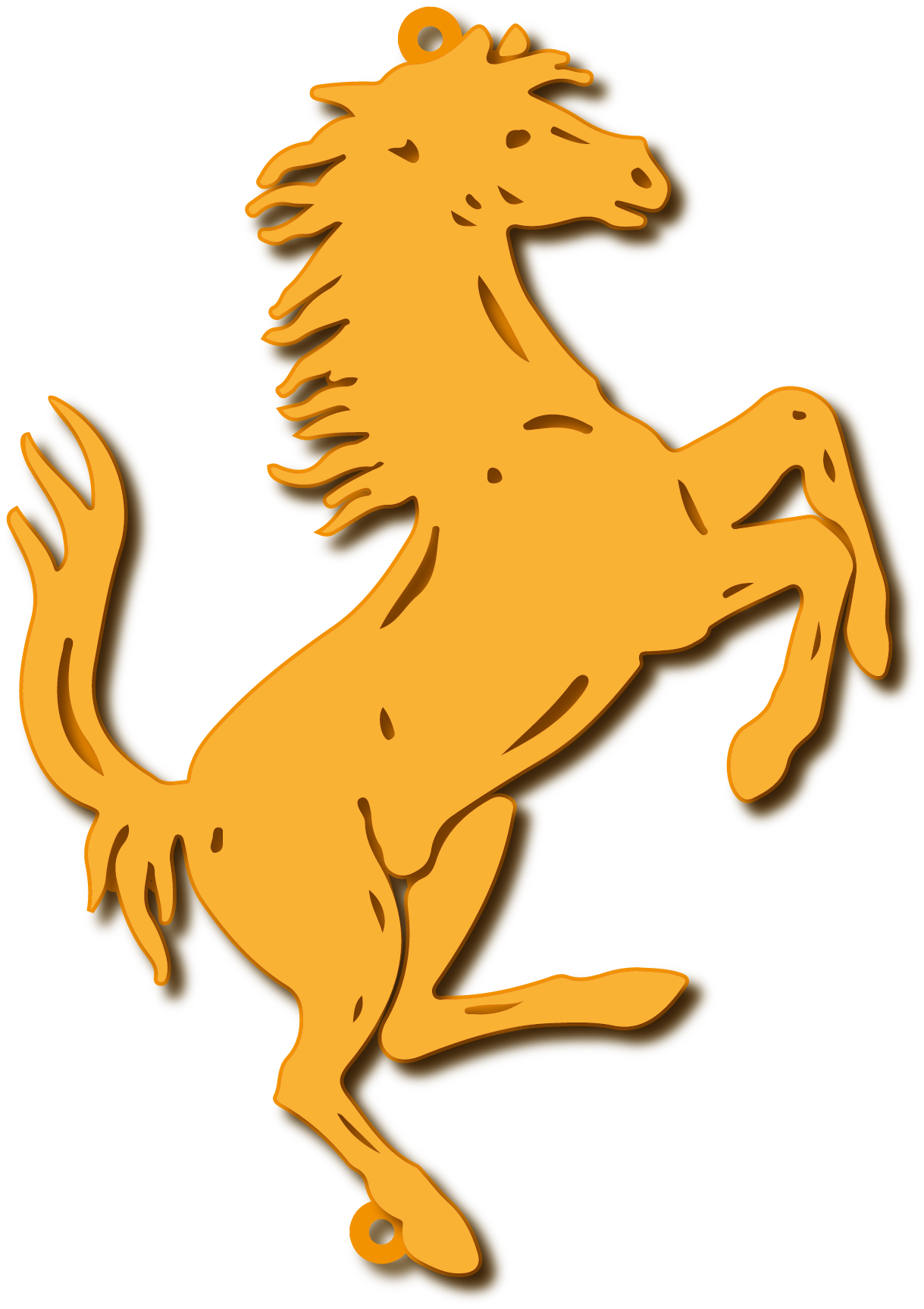 خيل · تصميم خط عربي ومجوهرات ليزر · مسار مغلق للفايبر ليزر · Gold Name - اسمك ذهب