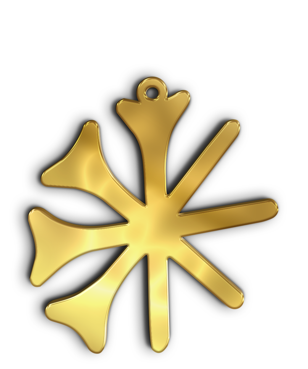 قلاده · Arabic Calligraphy Laser Jewelry CAD · Closed Vector Path for Fiber Laser · Gold Name