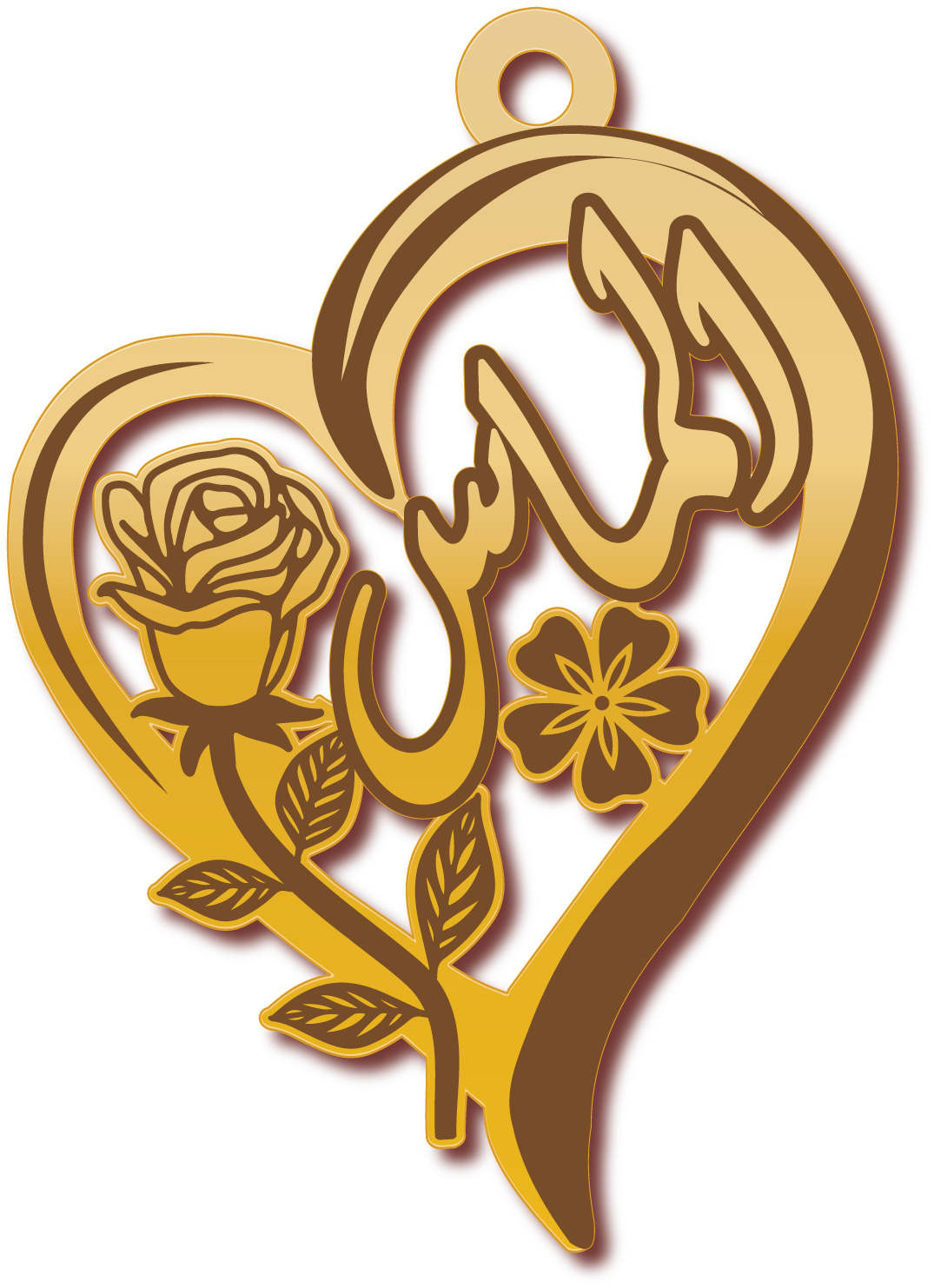 الماس Almas · تصميم خط عربي ومجوهرات ليزر · مسار مغلق للفايبر ليزر · Gold Name - اسمك ذهب