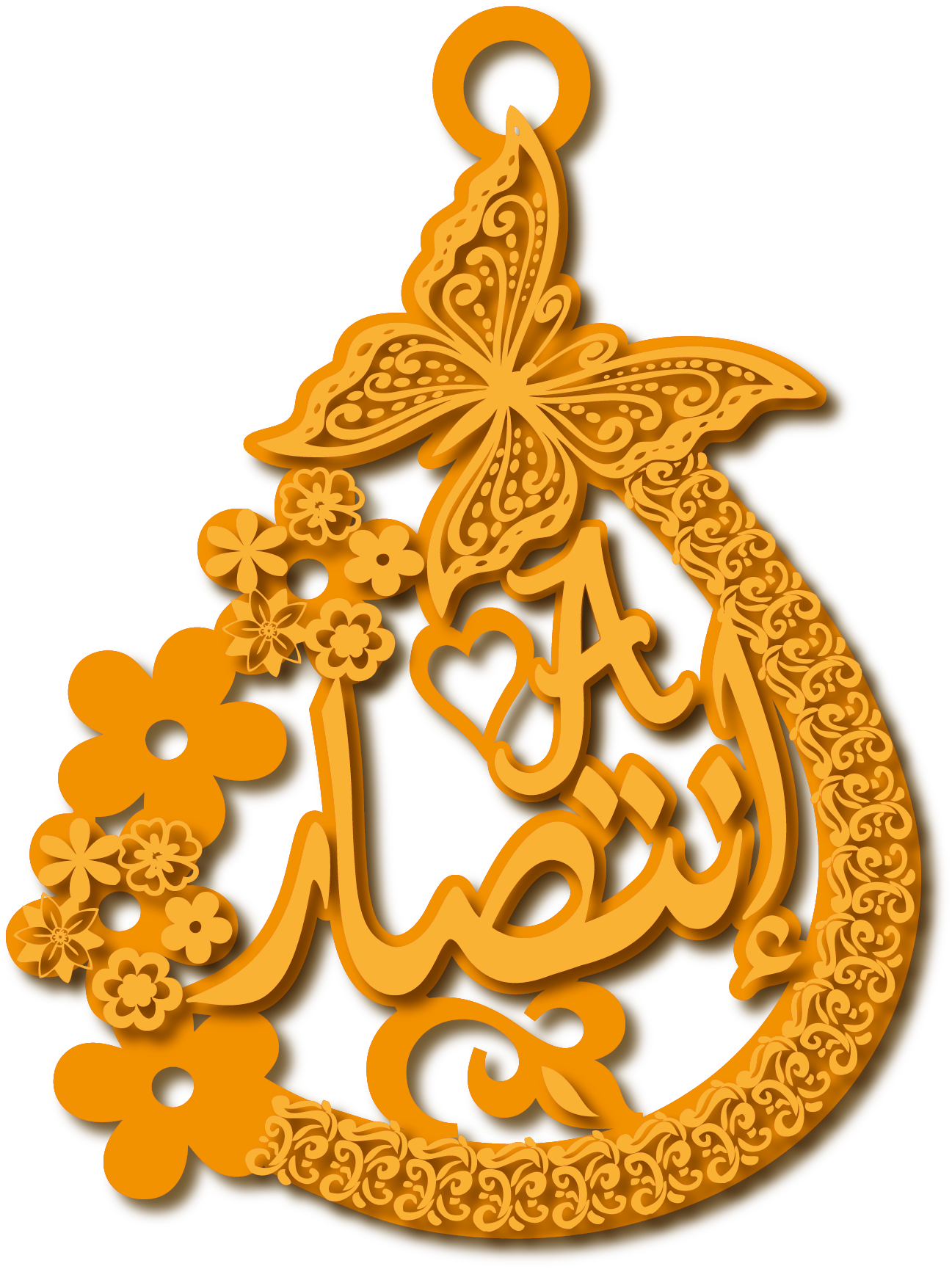 إنتصار مع حرف A · تصميم خط عربي ومجوهرات ليزر · مسار مغلق للفايبر ليزر · Gold Name - اسمك ذهب