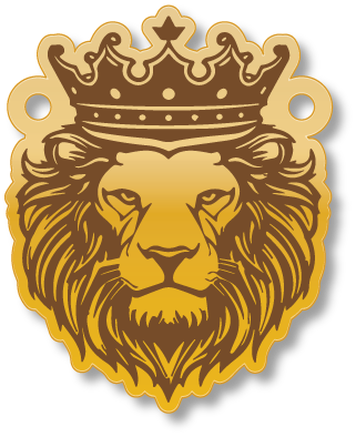 قلادة برج الاسد · تصميم خط عربي ومجوهرات ليزر · مسار مغلق للفايبر ليزر · Gold Name - اسمك ذهب