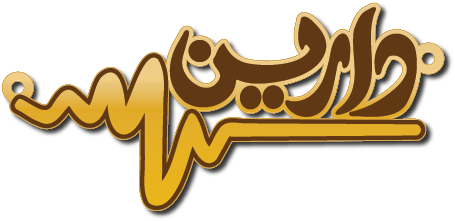دارين · Arabic Calligraphy Laser Jewelry CAD · Closed Vector Path for Fiber Laser · Gold Name