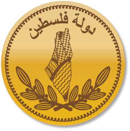 دولة فلسطين 🇵🇸 · Arabic Calligraphy Laser Jewelry CAD · Closed Vector Path for Fiber Laser · Gold Name
