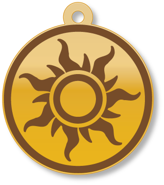 قلادة اشعة الشمس · Arabic Calligraphy Laser Jewelry CAD · Closed Vector Path for Fiber Laser · Gold Name