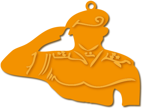 جندي · تصميم خط عربي ومجوهرات ليزر · مسار مغلق للفايبر ليزر · Gold Name - اسمك ذهب