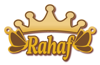 Rahaf · تصميم خط عربي ومجوهرات ليزر · مسار مغلق للفايبر ليزر · Gold Name - اسمك ذهب