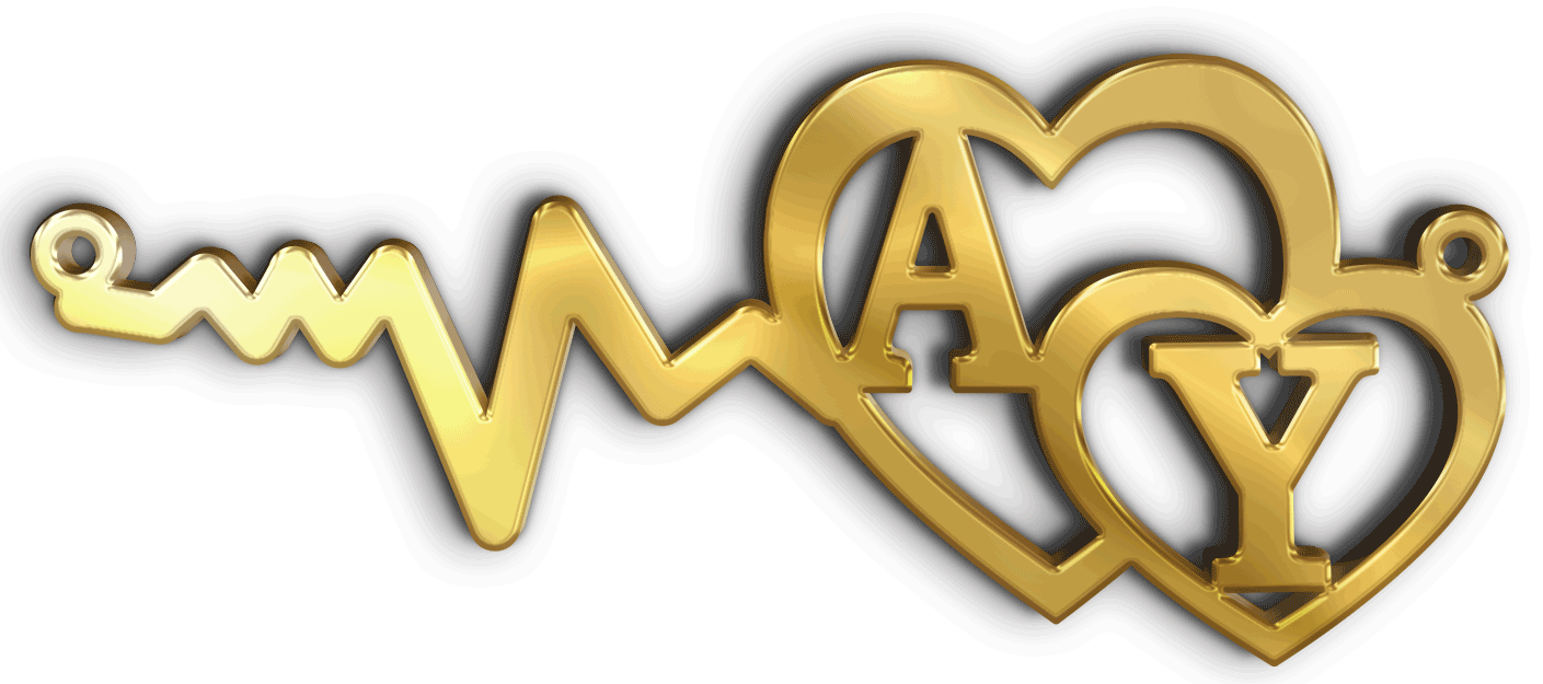 A Y · تصميم خط عربي ومجوهرات ليزر · مسار مغلق للفايبر ليزر · Gold Name - اسمك ذهب