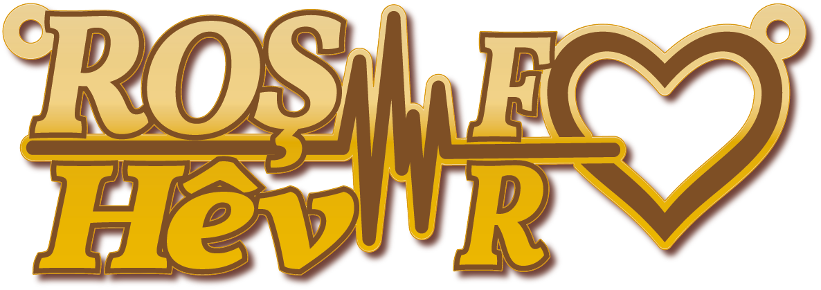 Ros Hev · تصميم خط عربي ومجوهرات ليزر · مسار مغلق للفايبر ليزر · Gold Name - اسمك ذهب