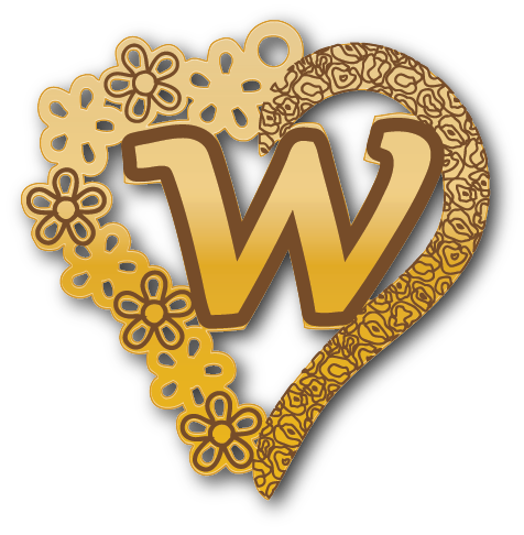 1917W · تصميم خط عربي ومجوهرات ليزر · مسار مغلق للفايبر ليزر · Gold Name - اسمك ذهب