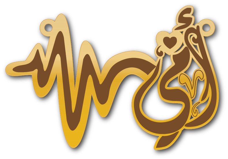 أمي · تصميم خط عربي ومجوهرات ليزر · مسار مغلق للفايبر ليزر · Gold Name - اسمك ذهب