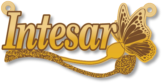 Intesar انتصار · تصميم خط عربي ومجوهرات ليزر · مسار مغلق للفايبر ليزر · Gold Name - اسمك ذهب