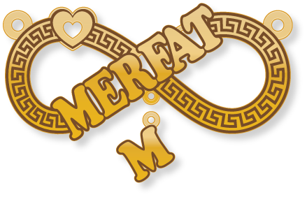 Merfat · تصميم خط عربي ومجوهرات ليزر · مسار مغلق للفايبر ليزر · Gold Name - اسمك ذهب