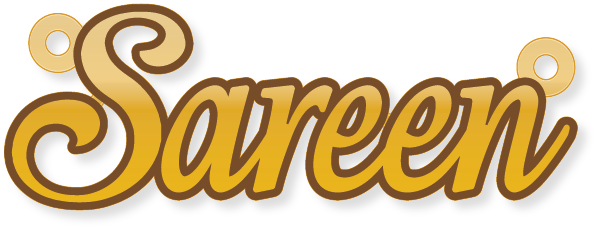 Sareen · تصميم خط عربي ومجوهرات ليزر · مسار مغلق للفايبر ليزر · Gold Name - اسمك ذهب