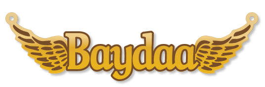 Baydaa · تصميم خط عربي ومجوهرات ليزر · مسار مغلق للفايبر ليزر · Gold Name - اسمك ذهب