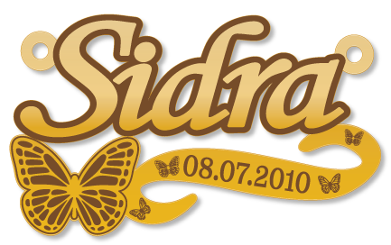 Sidra · تصميم خط عربي ومجوهرات ليزر · مسار مغلق للفايبر ليزر · Gold Name - اسمك ذهب