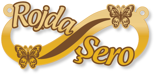 Rojda Sero · تصميم خط عربي ومجوهرات ليزر · مسار مغلق للفايبر ليزر · Gold Name - اسمك ذهب