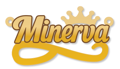 Minerva · Arabic Calligraphy Laser Jewelry CAD · Closed Vector Path for Fiber Laser · Gold Name
