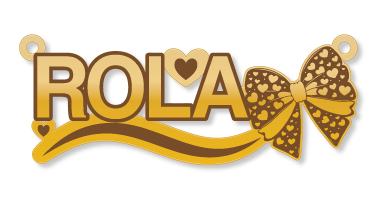 Rola · تصميم خط عربي ومجوهرات ليزر · مسار مغلق للفايبر ليزر · Gold Name - اسمك ذهب