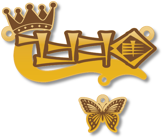 قلادة بالخط المسامري · تصميم خط عربي ومجوهرات ليزر · مسار مغلق للفايبر ليزر · Gold Name - اسمك ذهب