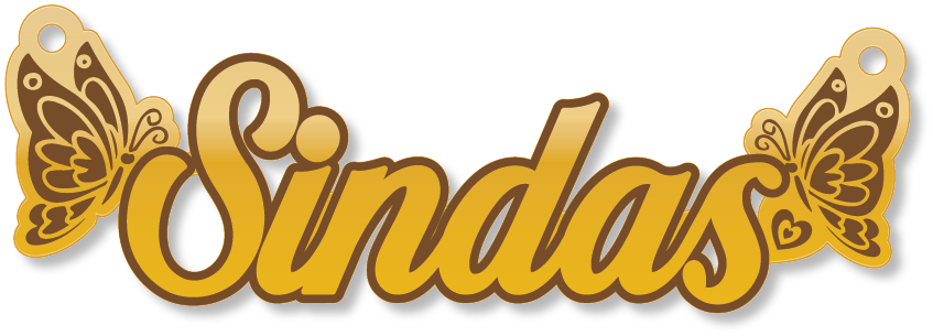 Sindas · تصميم خط عربي ومجوهرات ليزر · مسار مغلق للفايبر ليزر · Gold Name - اسمك ذهب