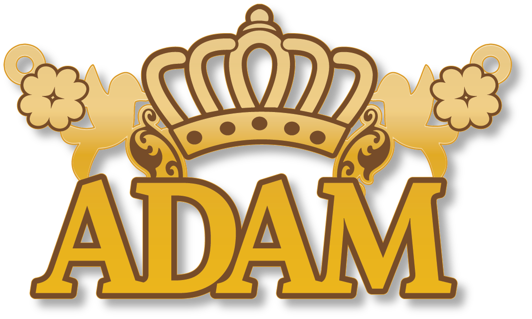 ادم ADAM · تصميم خط عربي ومجوهرات ليزر · مسار مغلق للفايبر ليزر · Gold Name - اسمك ذهب