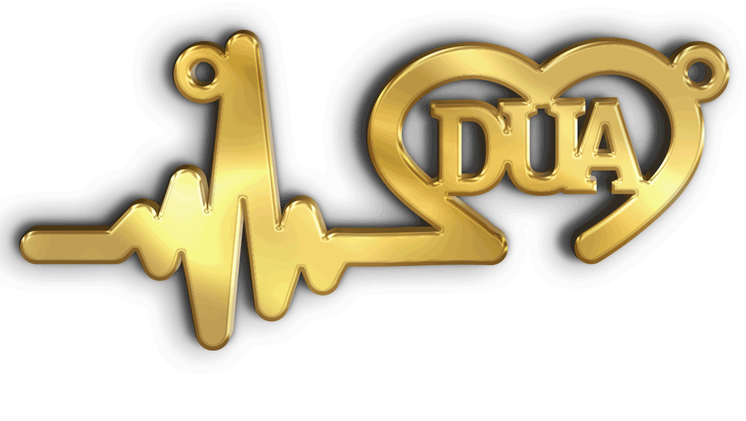 DUA · تصميم خط عربي ومجوهرات ليزر · مسار مغلق للفايبر ليزر · Gold Name - اسمك ذهب