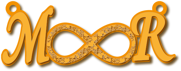 M R · تصميم خط عربي ومجوهرات ليزر · مسار مغلق للفايبر ليزر · Gold Name - اسمك ذهب