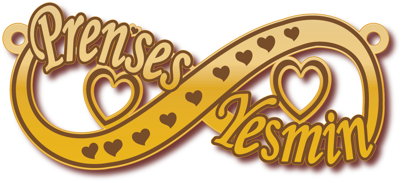 Presses Yesmin · تصميم خط عربي ومجوهرات ليزر · مسار مغلق للفايبر ليزر · Gold Name - اسمك ذهب