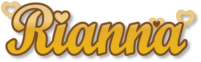 Rianna · تصميم خط عربي ومجوهرات ليزر · مسار مغلق للفايبر ليزر · Gold Name - اسمك ذهب