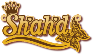 shahd · تصميم خط عربي ومجوهرات ليزر · مسار مغلق للفايبر ليزر · Gold Name - اسمك ذهب