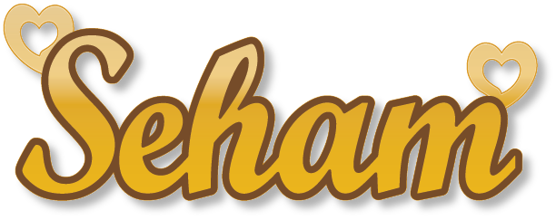 Seham سهام · تصميم خط عربي ومجوهرات ليزر · مسار مغلق للفايبر ليزر · Gold Name - اسمك ذهب
