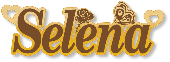 Selen · Arabic Calligraphy Laser Jewelry CAD · Closed Vector Path for Fiber Laser · Gold Name