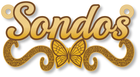 Sondos سندس · تصميم خط عربي ومجوهرات ليزر · مسار مغلق للفايبر ليزر · Gold Name - اسمك ذهب