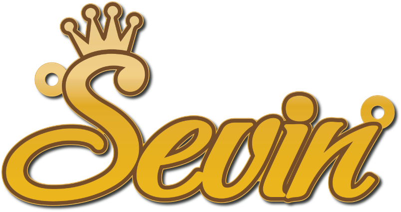 Sevin · تصميم خط عربي ومجوهرات ليزر · مسار مغلق للفايبر ليزر · Gold Name - اسمك ذهب
